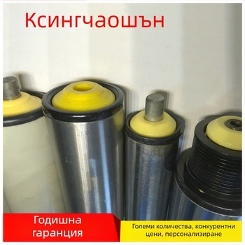Беззадвижващ валик с гумено покритие и канален дизайн, марка Xingchaoxun, барабанен материал OK, за конвейерна линия, произход Kunshan