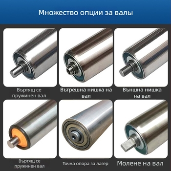 Ролер за прах за индустриално отстраняване на прах, антистатичен почистващ леплив ролер, интермитентен въртящ се гумен вал, корпус от неръждаема или въглеродна стомана