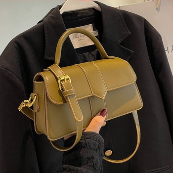 Corduroy дамска кръстосана чанта през рамо, малка квадратна форма, PU подплата, закопчаване с цип, вътрешен джоб с цип