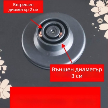 Здравословен чайник с корпус от пурпурен пясък, керамичен вътрешен резервоар, капацитет 1 л, 220 V, 300–350 W