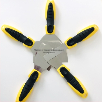 Шпатула за шпакловка от неръждаема стомана — за боядисване и шпакловане, дебела лопатка