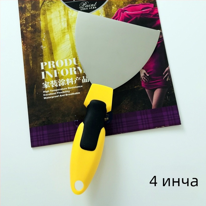 Шпатула за шпакловка от неръждаема стомана — за боядисване и шпакловане, дебела лопатка