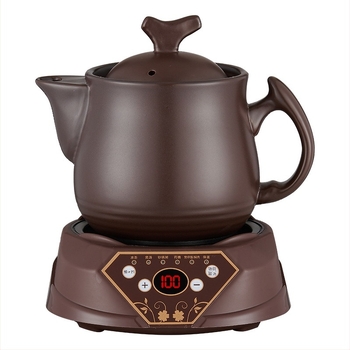 Керамична тенджера за отвари, 2L/2.5L/3L, 220V, 300-700W, Микрокомпютърно управление