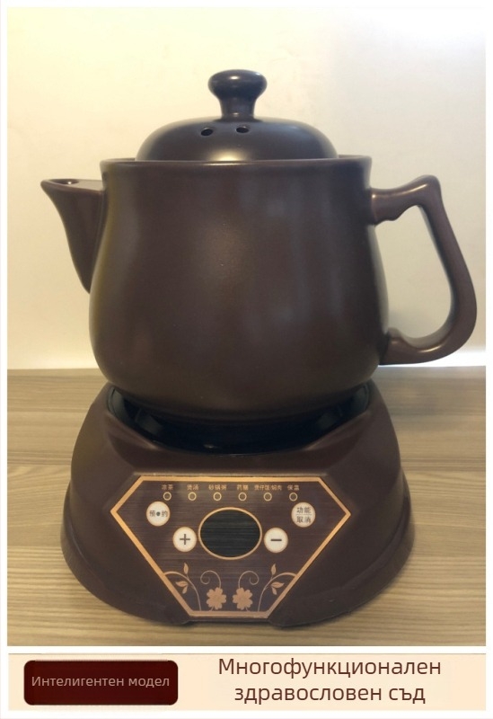 Керамична тенджера за отвари, 2L/2.5L/3L, 220V, 300-700W, Микрокомпютърно управление