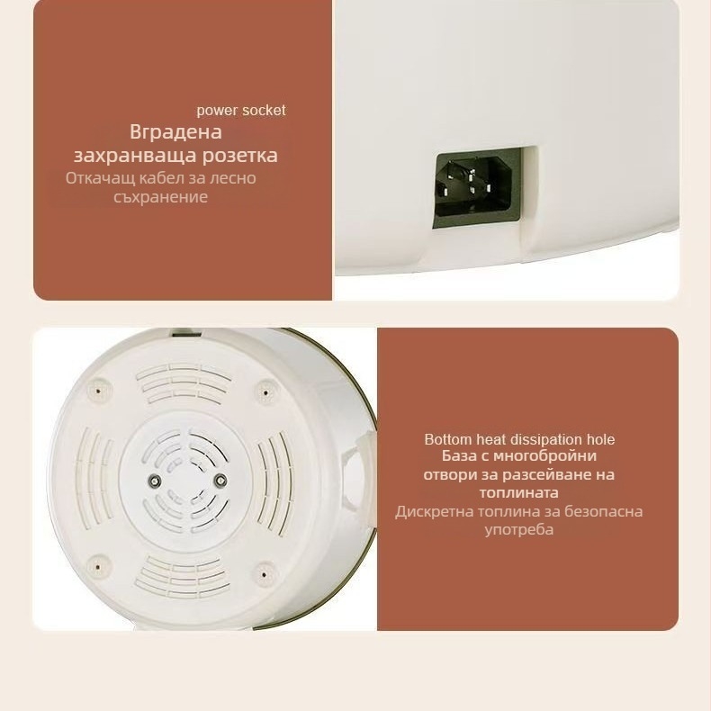 Многофункционален електрически горещ съд за домашна употреба, всичко в едно, капацитет 4.1–6 л, вътрешен съд от неръждаема стомана, управление с копчета, подходящ за грил и шабу-шабу