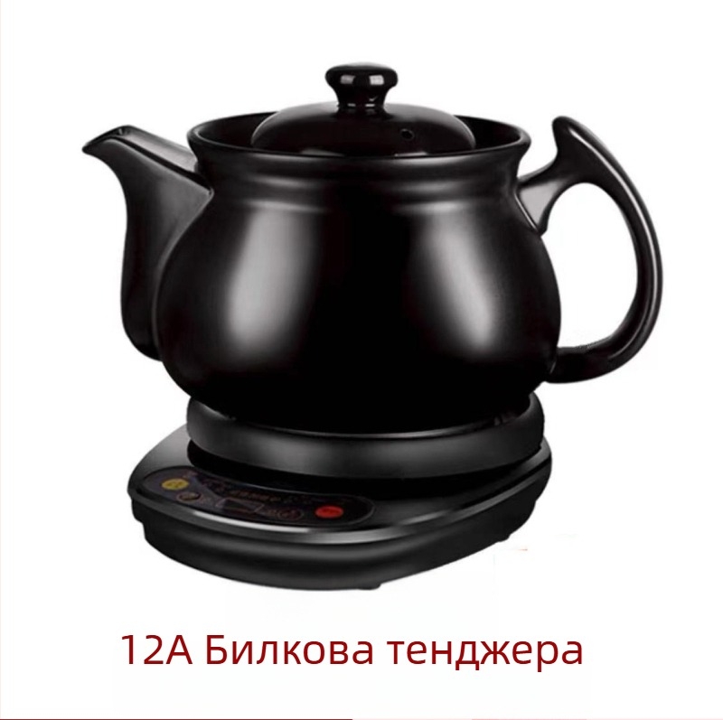 Керамична тенджера за билкови отвари, 2–3 л, 220 V, 500–1000 W, модели SY-DZ03/SY-DZ05/SY-DZ11, цифров термостат