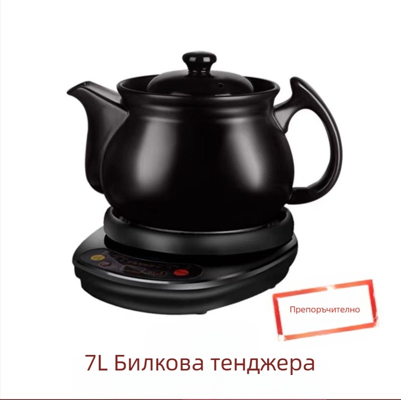 Керамична тенджера за билкови отвари, 2–3 л, 220 V, 500–1000 W, модели SY-DZ03/SY-DZ05/SY-DZ11, цифров термостат