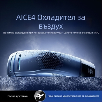 Вентилатор за врата без лопатки • вградена батерия 2000–4000 mAh • USB зареждане • безчетков двигател