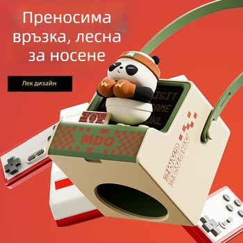 Класически модерен фен за носене около врата, за деца и ученици, преносим, USB зареждане, карикатурен дизайн, за открито
