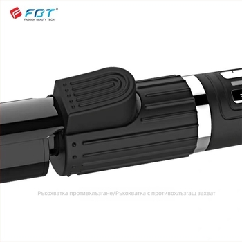 FBT Електрическа маша за къдрене с турмалиново керамично тяло, 5 температурни степени, 220 V, 32–75 W