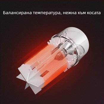 Сешоар за коса 1626, 2000W, студен/топъл въздух, 3 скорости на въздушния поток