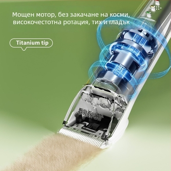 Електрически подстригвач за домашни любимци – мощен тример за кучета и котки, професионален инструмент за грижа, модел C8-008, Jia Ka Cat