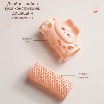 Уред за къдрене на коса от ABS пластмаса — комплект от два броя, Xingyang (Type: Curling iron; Material: ABS; Package: 2; Authorized private brand: Yes; Imported: No)