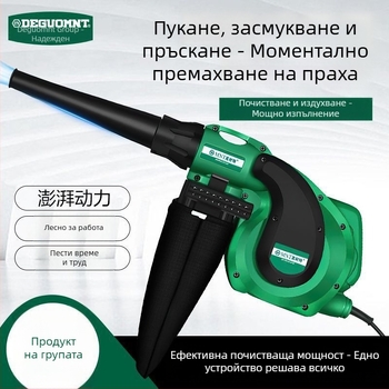 Високопроизводителна духалка за дома и компютрите, компактен индустриален въздушен духач, 21V