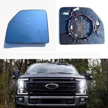 Задно огледало леща с подгряване на слепия ъгъл за Ford F-150 (2015-2020) и F-250–F-550 (2017-2022) – ABS, 160 g, извита повърхност