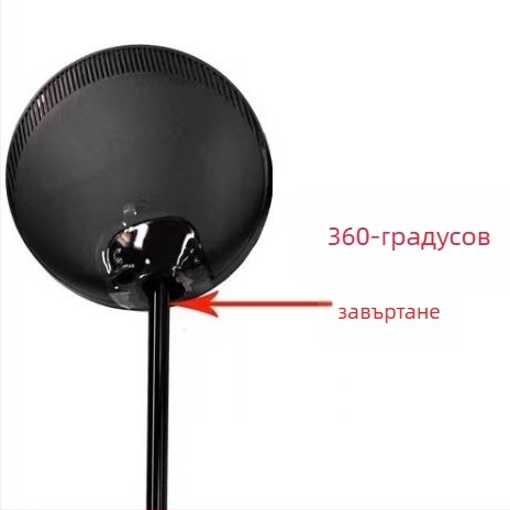 Кръгло огледало за обратно виждане, конвексно, за електрически велосипеди и мотори Emma/AIMA — универсално, голямо зрително поле, пластмаса+желязо, Xin chuang ling