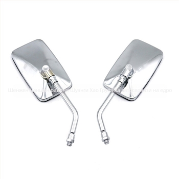 Задно огледало за мотоциклет SH-2054-QX, конвексно огледало, желязна конструкция, универсална съвместимост