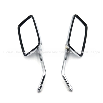 Задно огледало за мотоциклет SH-2054-QX, конвексно огледало, желязна конструкция, универсална съвместимост