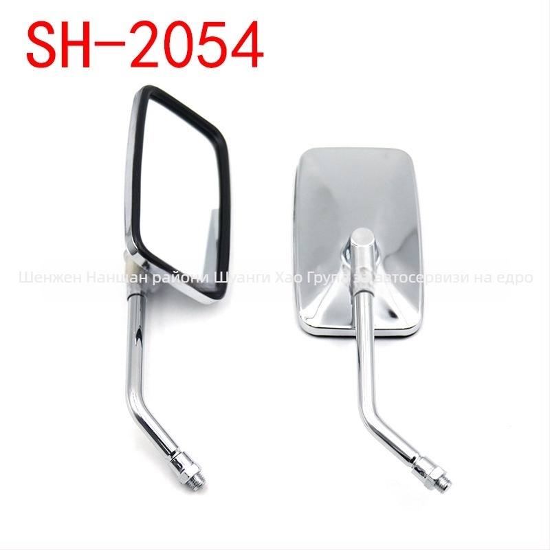Задно огледало за мотоциклет SH-2054-QX, конвексно огледало, желязна конструкция, универсална съвместимост