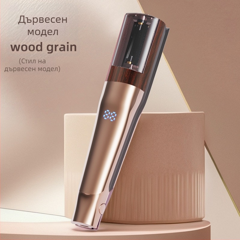 Нов 2-in-1 подстригвач за коса, презареждаем, USB, със сваляема и миеща се глава за разделени краища