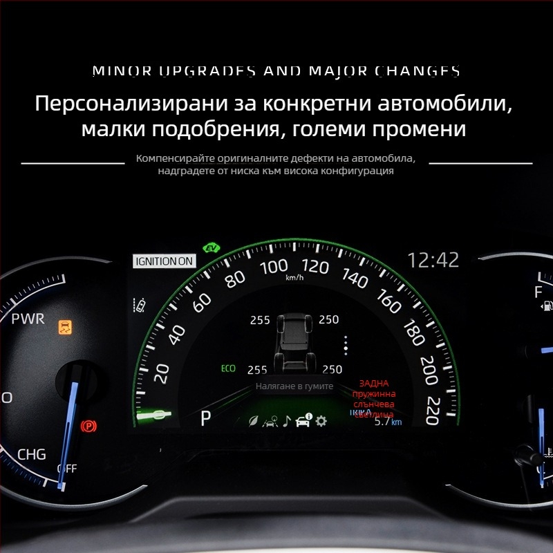 TPMS дисплей за Toyota RAV4, Harrier, Levin, Corolla и Camry