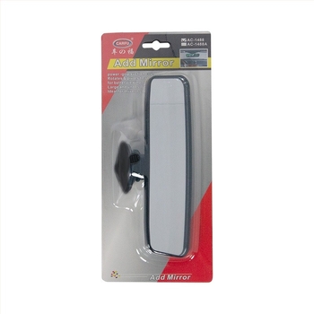 Вътрешно огледало за обратно виждане AC-1488A, плосък пластмасов корпус, 300 г, персонализируемо, подходящо за всички модели.