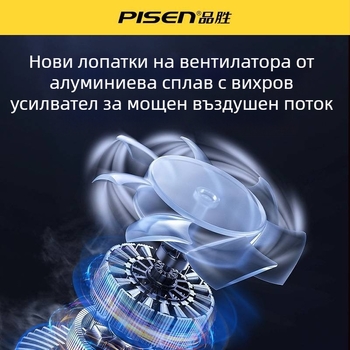 Pisen безжична преносима прахосмукачка за автомобил с висока мощност, ръчна, за кола и дом