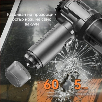 Автомобилен мини вакуумен почиствач 6678 с ABS корпус, 7.4V, 75W, всмукване 11000 Pa, за кола, интериор, диван и стъкло