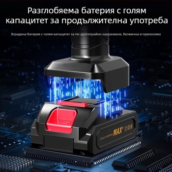 Безжичен ръчен вакуум за кола и дом с мощно всмукване, преносим и многофункционален