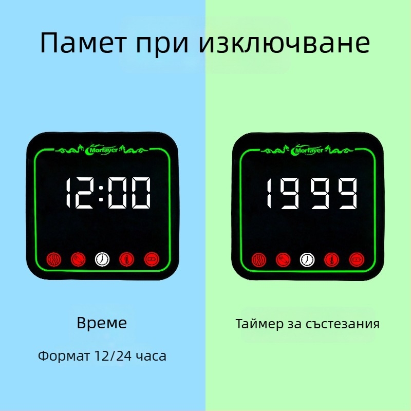 TPMS за мотоциклети осем в едно — външен монитор, цифров дисплей, висока прецизност на налягането, съвместим с 12V, модел Yl-m6363, мониторинг на температурата на водата и въздуха
