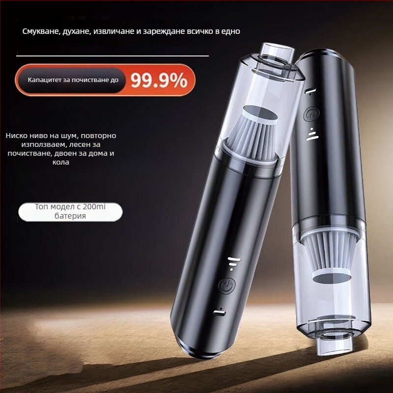 Безжична автомобилна прахосмукачка, ръчна, модел M-2054 – 100W, всмукване над 25 kPa, сменяема батерия, ≤36V, време на работа 0–1 ч.