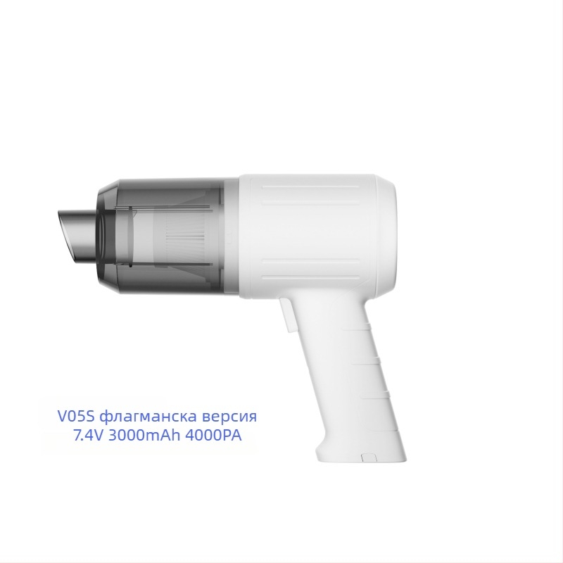 Автомобилна мини прахосмукачка, 12V, 120W, всмукване 4000Pa, ръчна, с кабел за зареждане 1 м