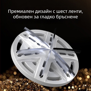 Jin Zheng Електрическа бръснарка за мъже – мини преносима роторна бръснарка с над 4 глави, сваляща се и миеща се глава, вградена батерия, двигател с четки, нисък шум