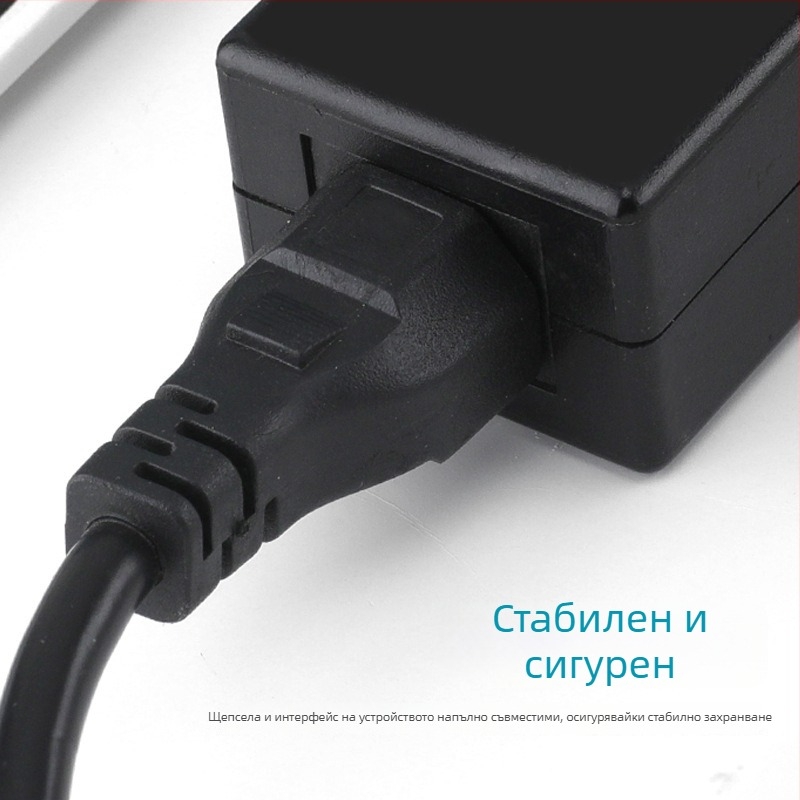 Захранващ кабел за лаптоп, чист меден проводник, CCC сертифициран, 3x0.75 mm², GB стандарт