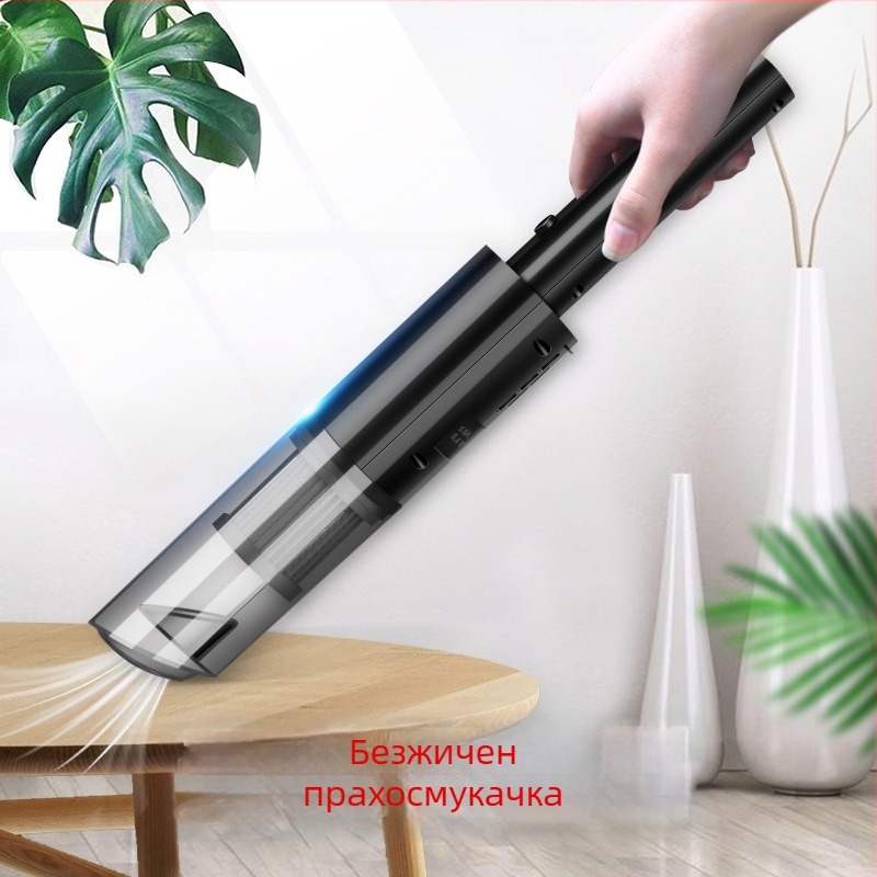 Miaokas преносима прахосмукачка за автомобил — безжична, 5500 Pa сила на всмукване, 12V, 100W, презареждаема