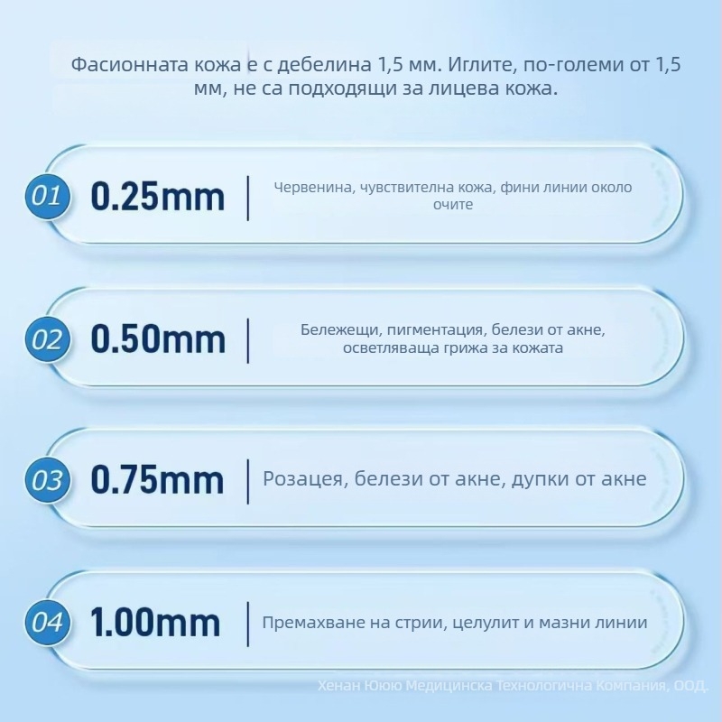 Еднократен медицински ролер за кожа с комбинирана глава за лице, пластмаса, модел 00331, одобрение Yu machinery 20232200217