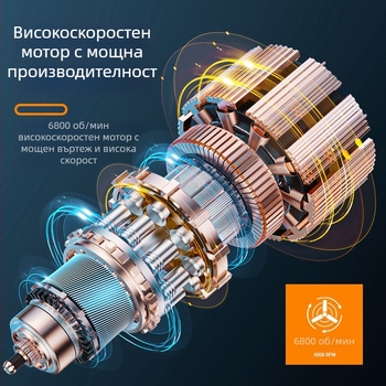 Gillai тример за носни косми - USB зареждане, преносим и компактен, сменяема и измиваща се глава, ABS корпус