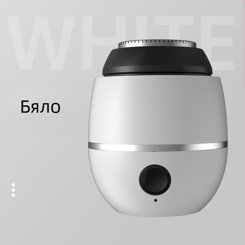 Електрическа самобръсначка за мъже, USB презареждаща се, преносима мини за пътуване, компактна и мощна, вградена батерия 300–500 mAh, мотор с четка, шум под 36 dB