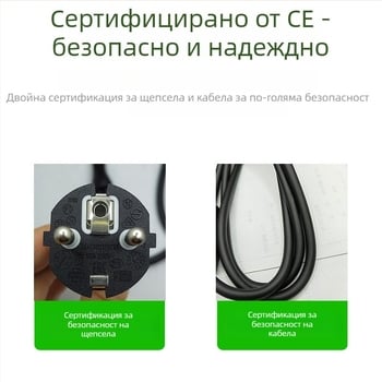 Захранващ кабел за лаптоп Dell 4-то поколение — PVC изолация, CE сертифициран, Top марка