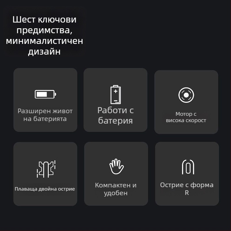 Електрически тример за носни косми за мъже – преносим мини, нисък шум, сваляща се миеща глава, работи с суха батерия