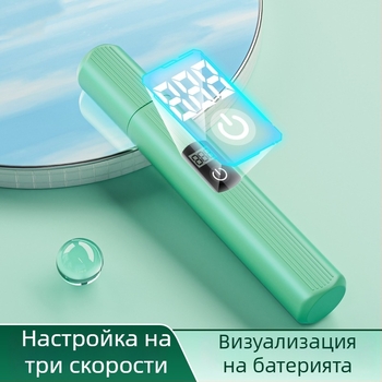 Електрически тример за носни косми, за мъже и жени, ABS корпус, вграден презареждащ се акумулатор, капацитет на батерията 100–300 mAh, автономност над 7 дни