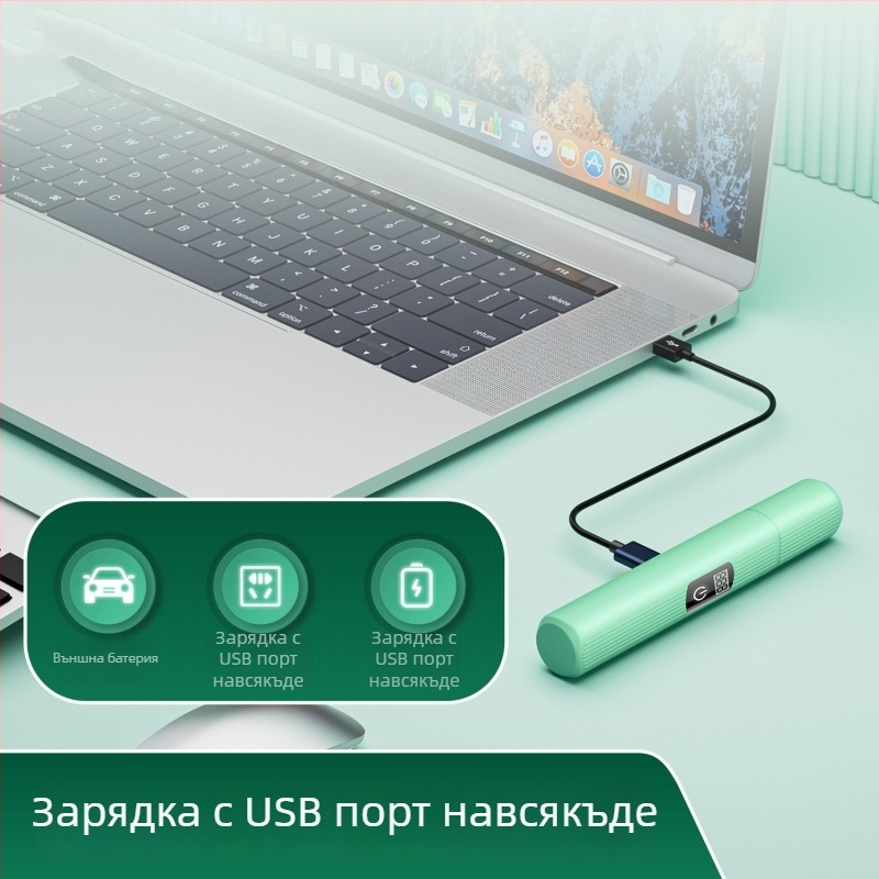 Електрически тример за носни косми, за мъже и жени, ABS корпус, вграден презареждащ се акумулатор, капацитет на батерията 100–300 mAh, автономност над 7 дни