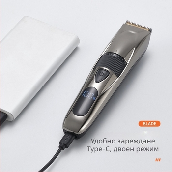 MISAM MS-5168C презареждаем електрически подстригвач за възрастни и деца, четков мотор, фин стоманен нож, ABS корпус, сухо ползване, CE ROHS