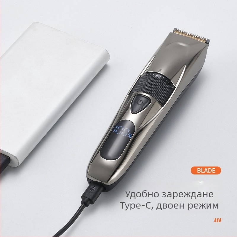 MISAM MS-5168C презареждаем електрически подстригвач за възрастни и деца, четков мотор, фин стоманен нож, ABS корпус, сухо ползване, CE ROHS