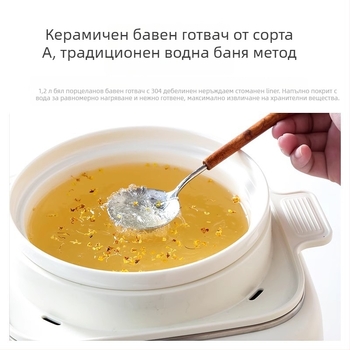 Glasslock електрическа пароварка от неръждаема стомана, еднослойна, модел GE-ST02GY; капацитет под 6 л, мощност 800W, напрежение 220V; функции: пара, готвене, изолация, резервация
