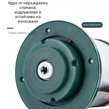 Домашна многофункционална електрическа месомелачка от неръждаема стомана, машина за обработка на зеленчуци и блендер, малък кухненски уред