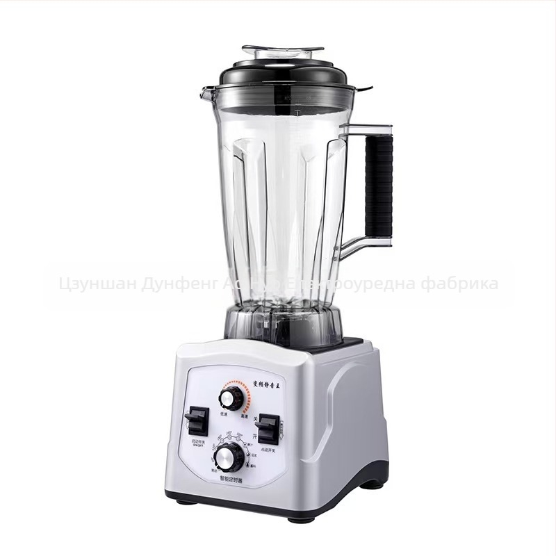 Комерсиална машина за соево мляко, 2600W, 5L, мелене без сито, 220V, управление чрез копче