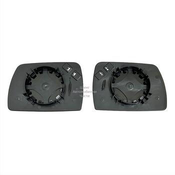 Стъкло за страничното огледало на BMW X3 E83 (2003–2010) със 12V отопление — сферично огледало, стъкло, ABS капак