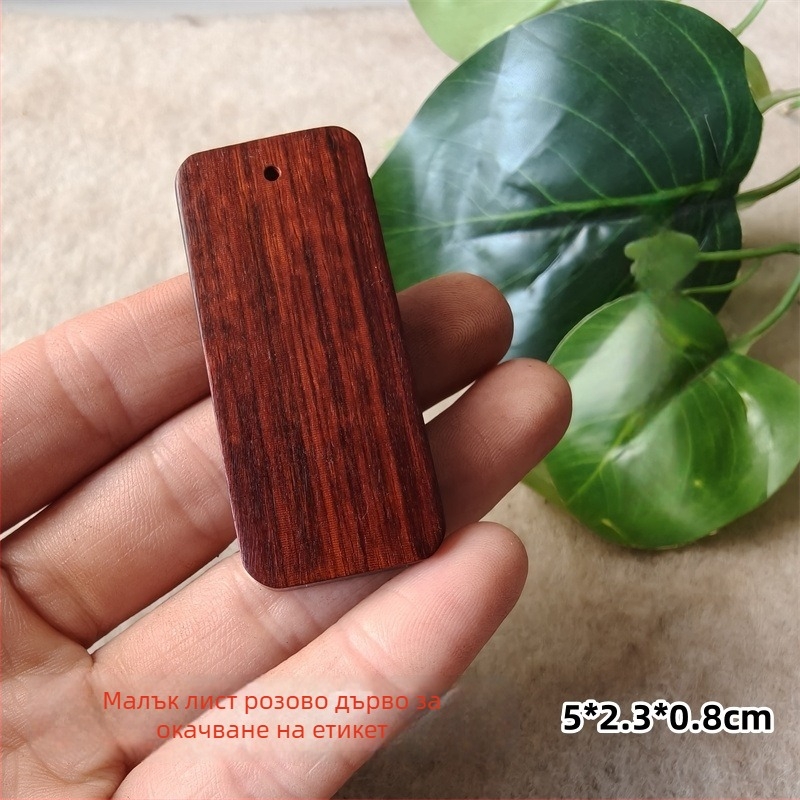 Висулка от индонезийско малолистово розово дърво, класически стил, марка Tonghui Mahogany