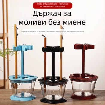 BJMH държач за четкови писалки, пластмасов, код на продукт 0028, с печат на лого и персонализирана обработка
